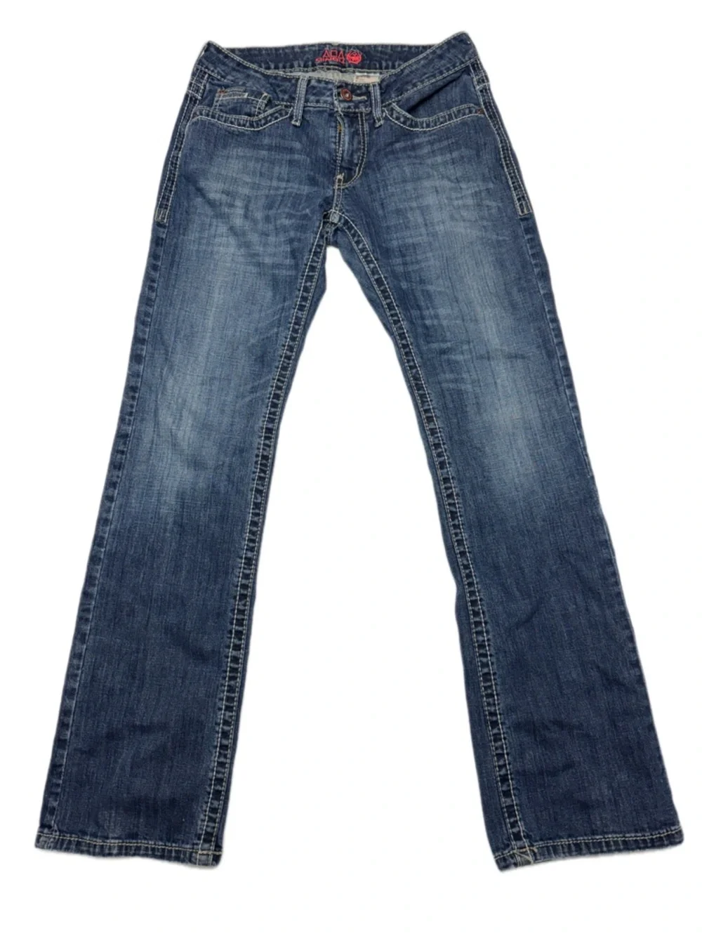 Cinch Women's Bootcut Jeans in Faded Blue - Picture 3 of 16